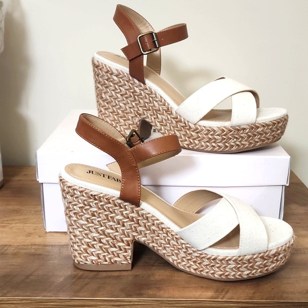 NEW Wedge Heel Dress Sandals